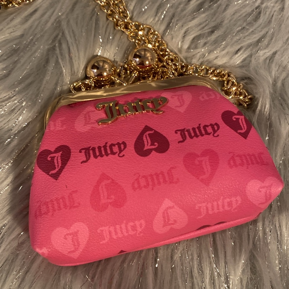 BNWT JUICY COUTURE Girls Just Wanna Have Fun Coin Purse - Picture 2 of 6